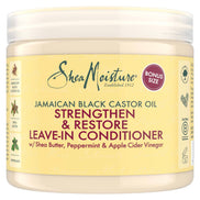 Balsam fără Clătire Reparator cu Ulei de Ricin Negru Shea Moisture Jamaican Black Castor Oil Leave-In, 431ml
