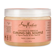 Gel pentru Definirea Buclelor Shea Moisture Coconut & Hibiscus Curling Gel Soufflé, 340g