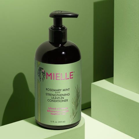 Balsam pentru Întărirea Părului Mielle Rosemary Mint Strengthening Conditioner, 355ml