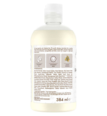 SheaMoisture Shampoo à l'Huile de Coco Vierge 100% 384ml