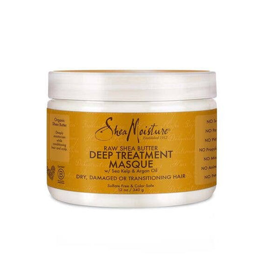 Mască Tratament Hidratantă cu Unt de Shea Shea Moisture Raw Shea Butter Deep Treatment Masque, 326ml