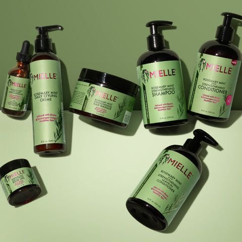 Balsam pentru Întărirea Părului Mielle Rosemary Mint Strengthening Conditioner, 355ml