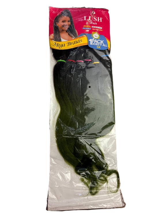 Extensii de Păr pentru Împletituri Lush MEGA BRAIDS – Aspect Natural și Textură Moale