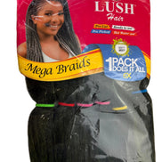 Extensii de Păr pentru Împletituri Lush MEGA BRAIDS – Aspect Natural și Textură Moale