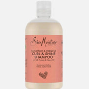 Șampon pentru Păr Creț și Ondulat Shea Moisture Coconut & Hibiscus, 384ml