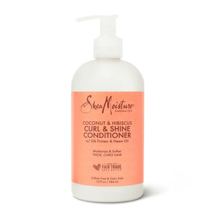 Balsam pentru Păr Creț și Ondulat Shea Moisture Coconut & Hibiscus, 384ml