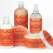 Șampon pentru Păr Creț și Ondulat Shea Moisture Coconut & Hibiscus, 384ml