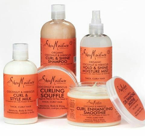Balsam de Curățare Co-Wash Shea Moisture Coconut & Hibiscus, 237ml