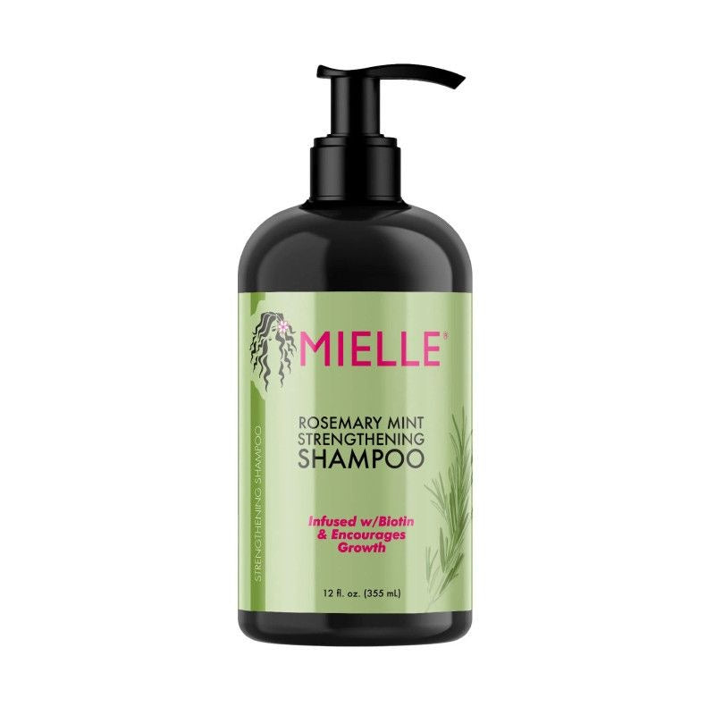 Șampon pentru Întărirea Părului Mielle Rosemary Mint Strengthening Shampoo, 355ml