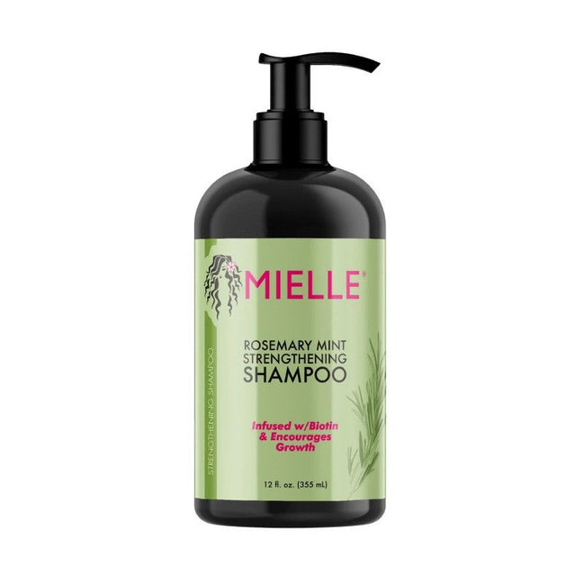 Șampon pentru Întărirea Părului Mielle Rosemary Mint Strengthening Shampoo, 355ml
