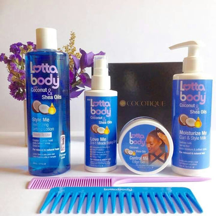 Lottabody Control Me Edge Gel Albastru – Fixare Perfectă pentru Baby Hair