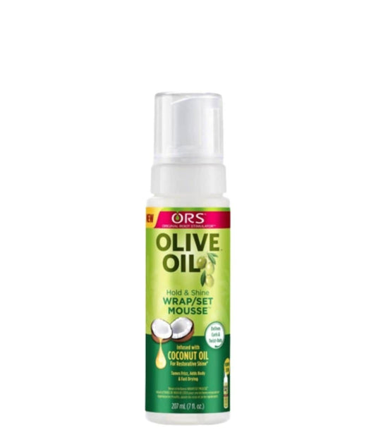 ORS Olive Oil Hold & Shine Wrap/Set Mousse