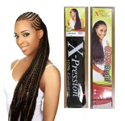 Extensii Xpression Ultra Braid #1B